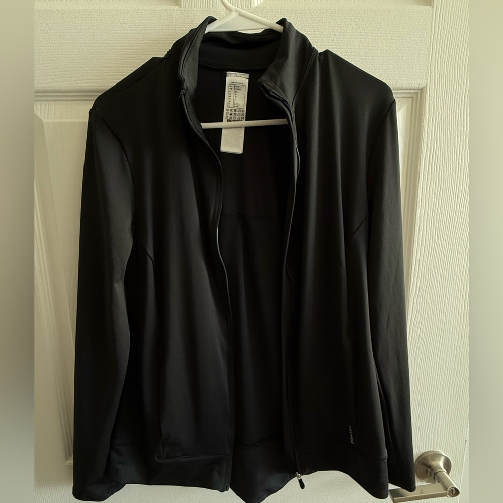 Decathlon Sports Black Full-Zip Jacket